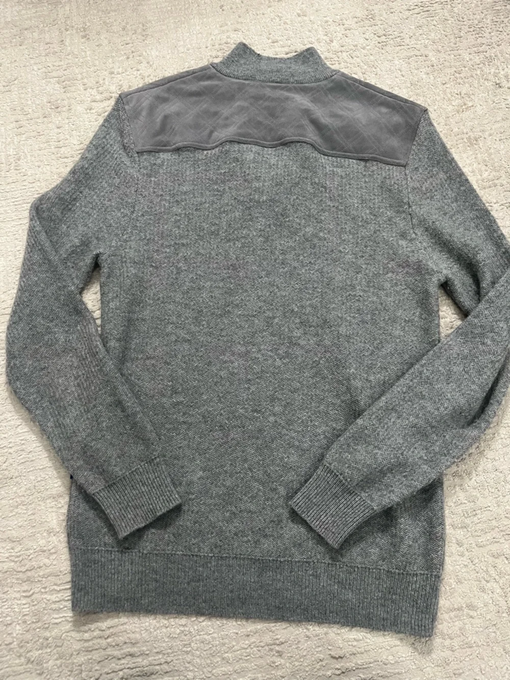 Vineyard Vines Wool Cashmere 1/4 Zip Sweater